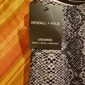 Kendall & Kylie Python Leggings